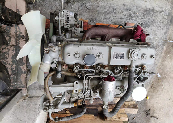 4JG1掘削機SY55 ZX70の元の金属材料のためのディーゼル使用されたエンジン アセンブリ
