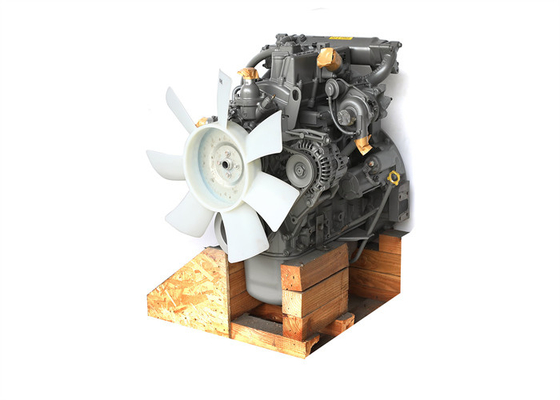 43KW ISUZU 4LE2エンジン、掘削機SK75-8のための4本のシリンダー ディーゼル機関の鋼鉄材料